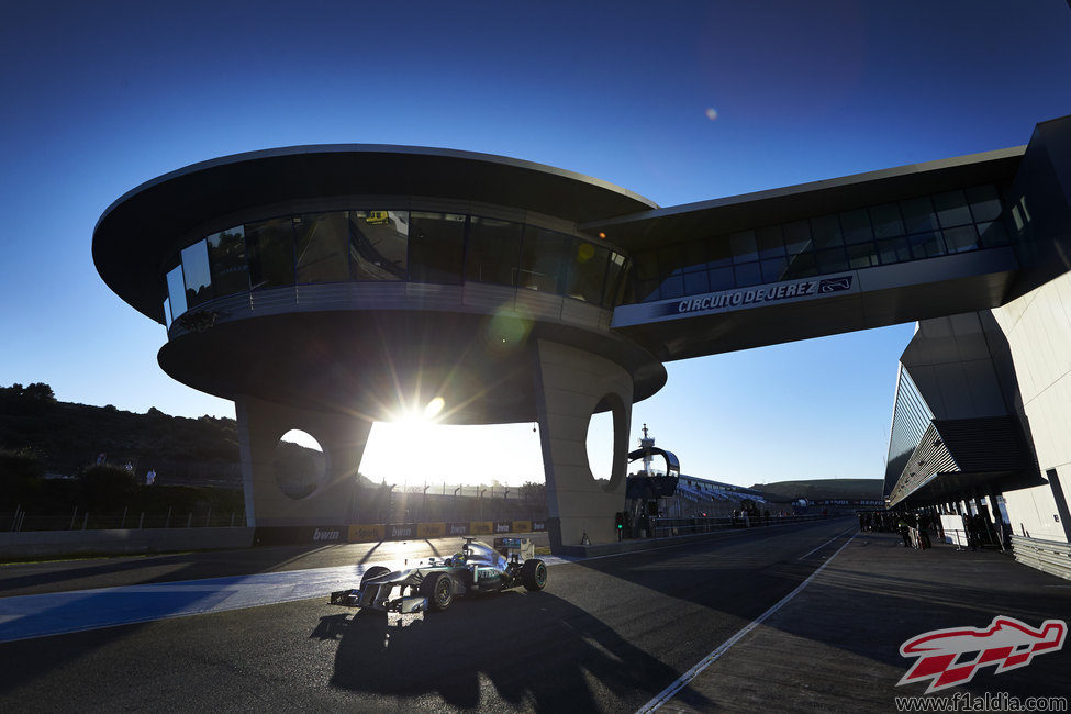 Tercer día de entrenamientos en el circuito de Jerez