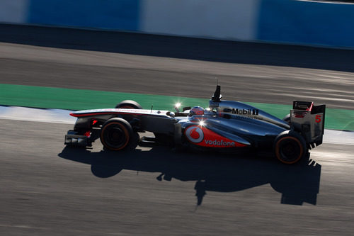 Entrenamientos para McLaren