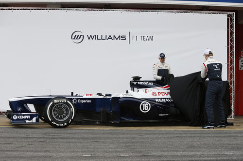 El FW35, presentado en el Circuit de Catalunya