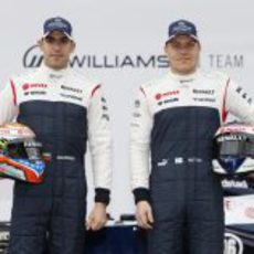 Los dos pilotos titulares de Williams