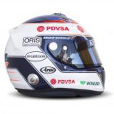 Otra vista lateral del casco de Valtteri Bottas