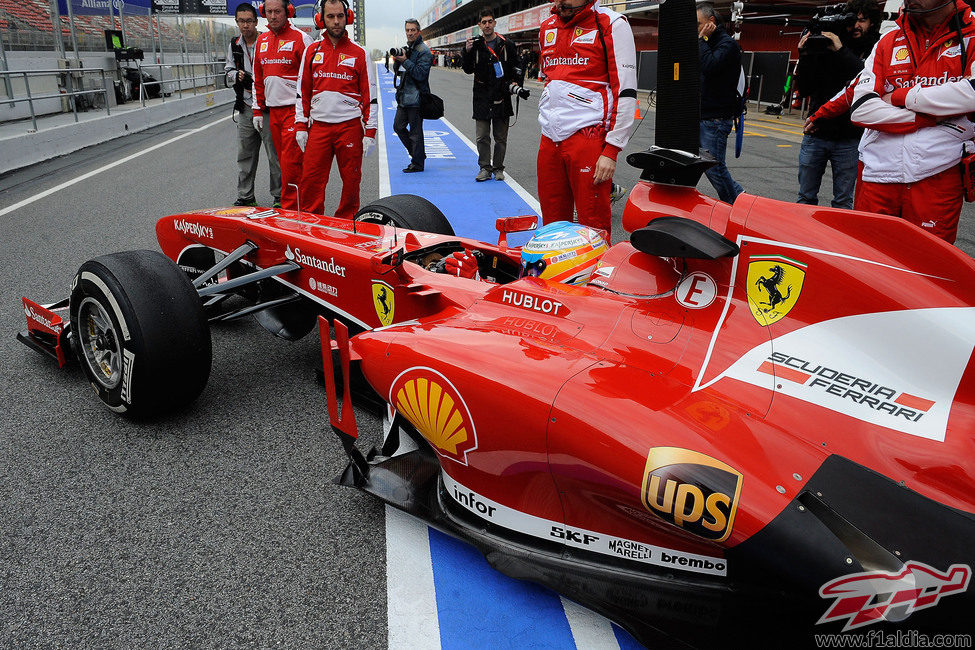 Fernando Alonso vuelve a boxes