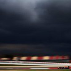 Sebastian Vettel rodando con Red Bull en Barcelona