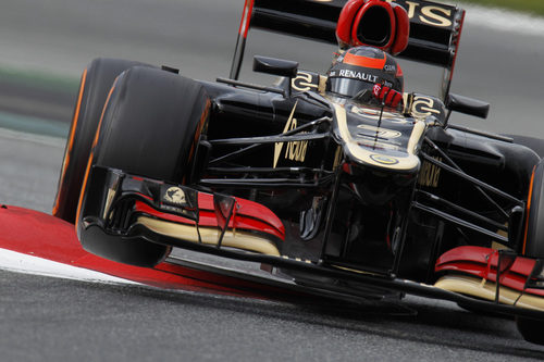 Kimi Räikkönen en la primera jornada de pruebas