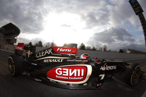 Kimi Räikkönen en Montmeló