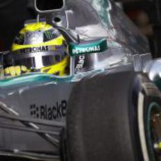 Más rodaje con el Mercedes W04