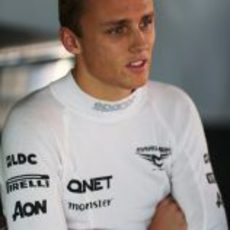 Max Chilton preocupado en pretemporada