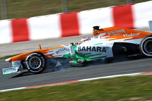 Pasada de frenada a bordo del VJM06