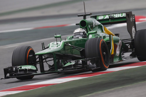 Giedo van der Garde en el último sector