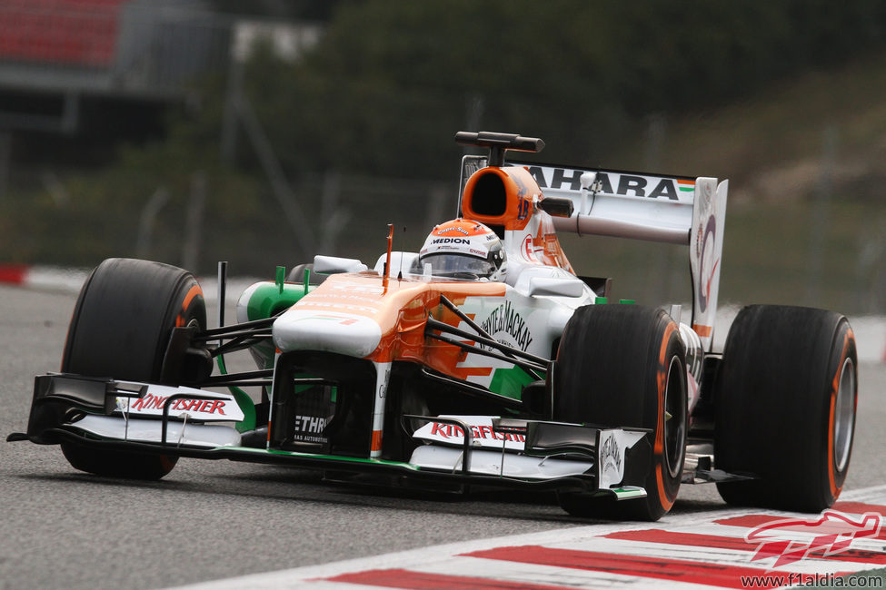 Adrian Sutil vuelve a pilotar para Force India