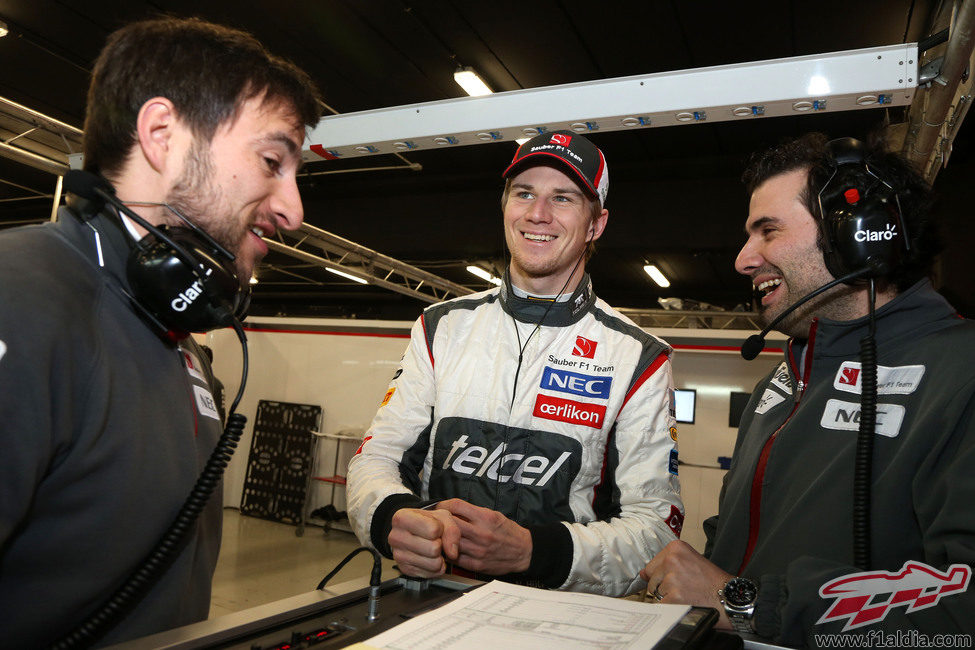 La sonrisa de Nico Hülkenberg