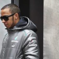 Lewis Hamilton, atracción de los tests