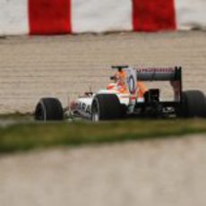 Jules Bianchi rodando para Force India