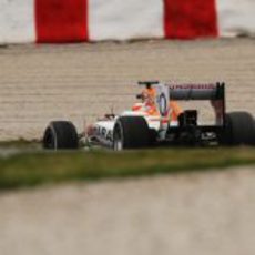 Jules Bianchi rodando para Force India