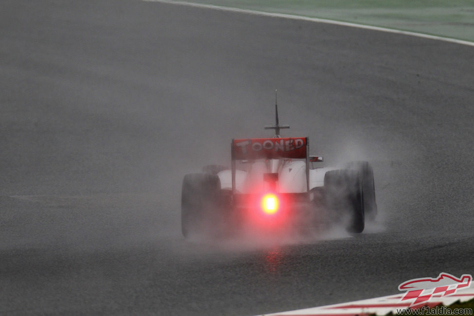 La 'tooneada' trasera del MP4/28