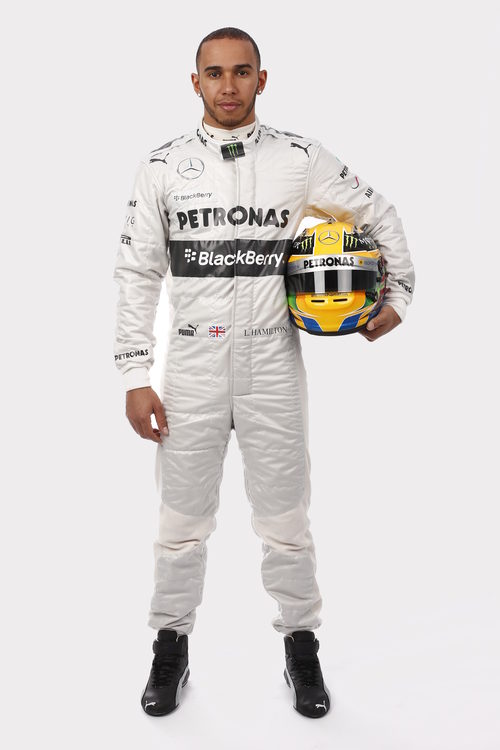 Lewis Hamilton, piloto oficial de Mercedes