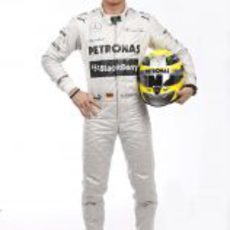 Nico Rosberg, piloto oficial de Mercedes