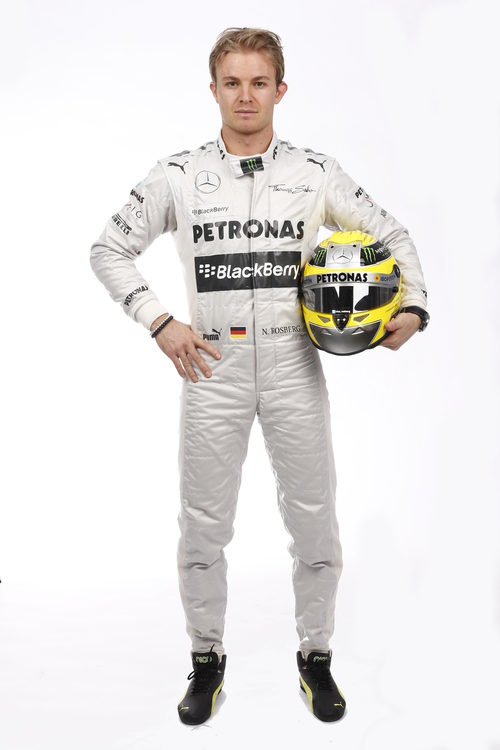 Nico Rosberg, piloto oficial de Mercedes