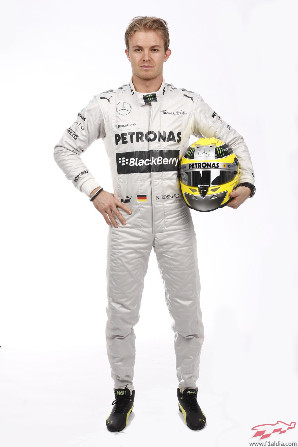 Nico Rosberg, piloto oficial de Mercedes