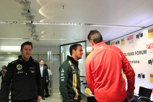 James Allison, Graeme Lowdon y Giedo van der Garde