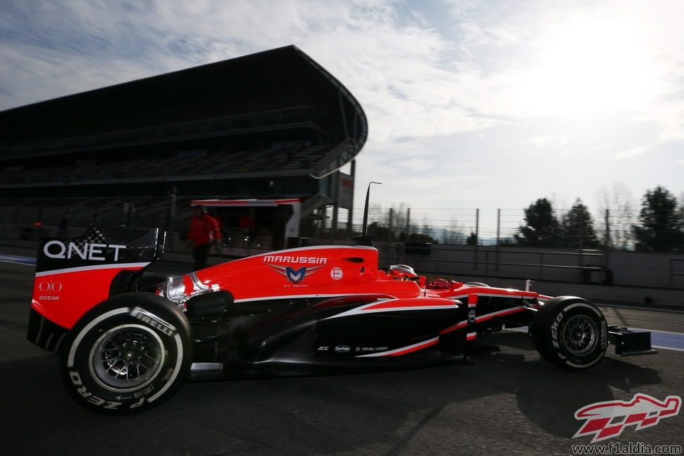 Jules Bianchi se estrena como piloto de Marussia en Montmeló