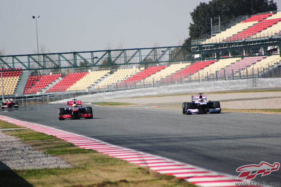 La acción continua en el Circuit de Catalunya