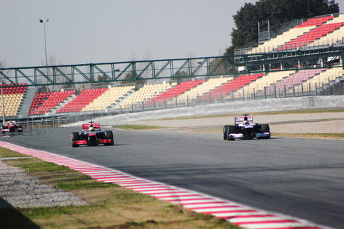 La acción continua en el Circuit de Catalunya