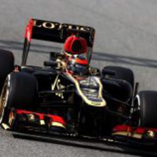 Kimi Räikkönen pilotó para Lotus en el último día de test