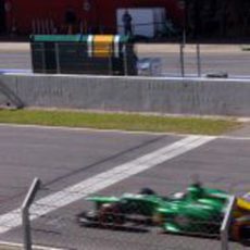 Simulación de carrera para Giedo van der Garde