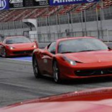 Los Ferrari 458 Italia invadieron el Circuit de Catalunya