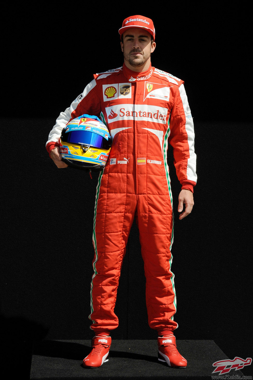 Fernando Alonso, piloto oficial de Ferrari en 2013