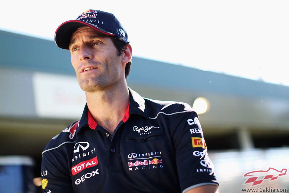 Mark Webber piensa en ganar en casa