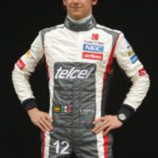 Esteban Gutiérrez, de estreno con Sauber