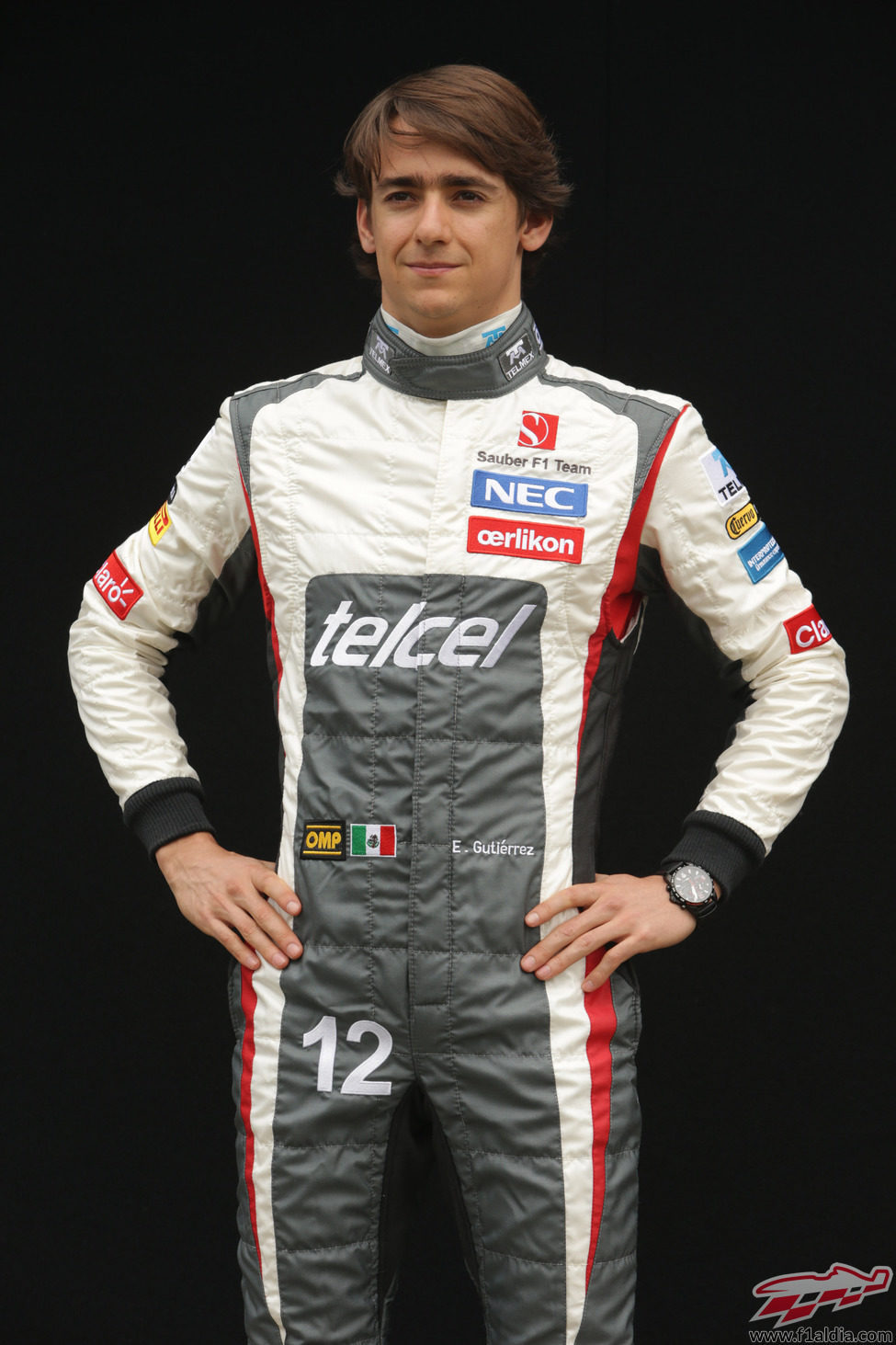 Esteban Gutiérrez, de estreno con Sauber