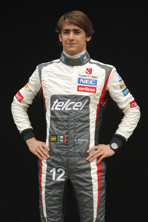 Esteban Gutiérrez, de estreno con Sauber