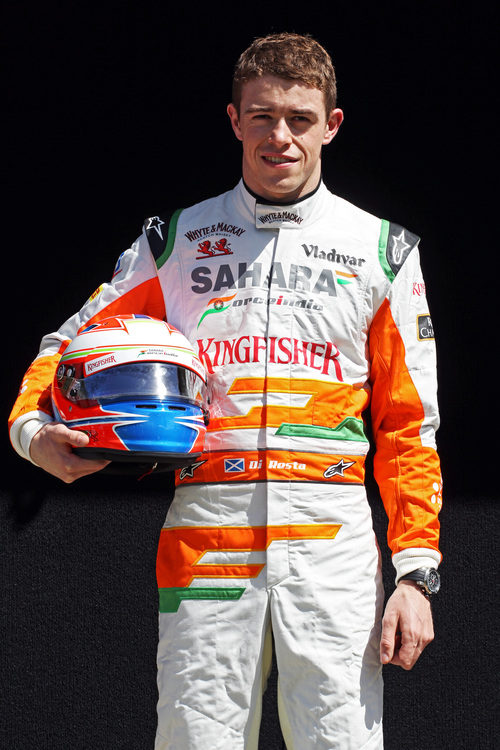 Paul di Resta posa en Australia