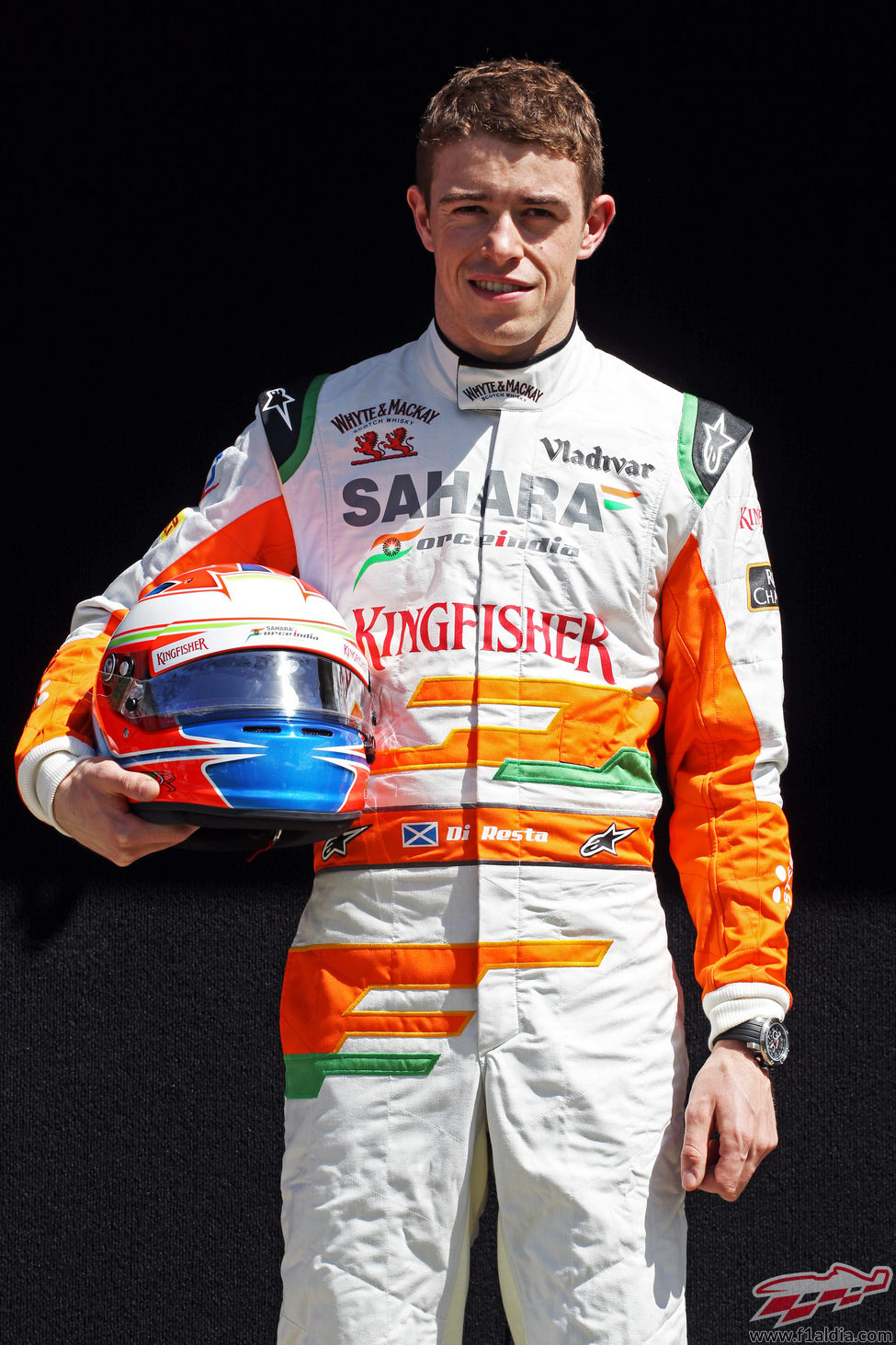 Paul di Resta posa en Australia