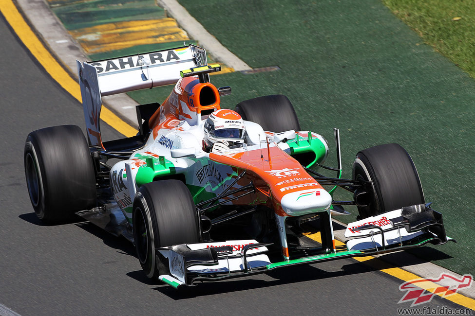 Adrian Sutil vuelve a pilotar para Force India