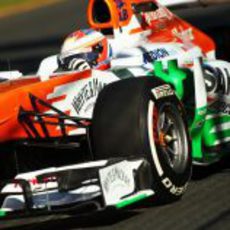 Paul di Resta prueba el neumático medio en Melbourne