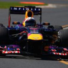 Sebastian Vettel estuvo al frente de los Libres 1 y 2 del GP de Australia 2013