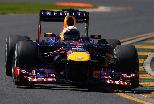 Sebastian Vettel estuvo al frente de los Libres 1 y 2 del GP de Australia 2013