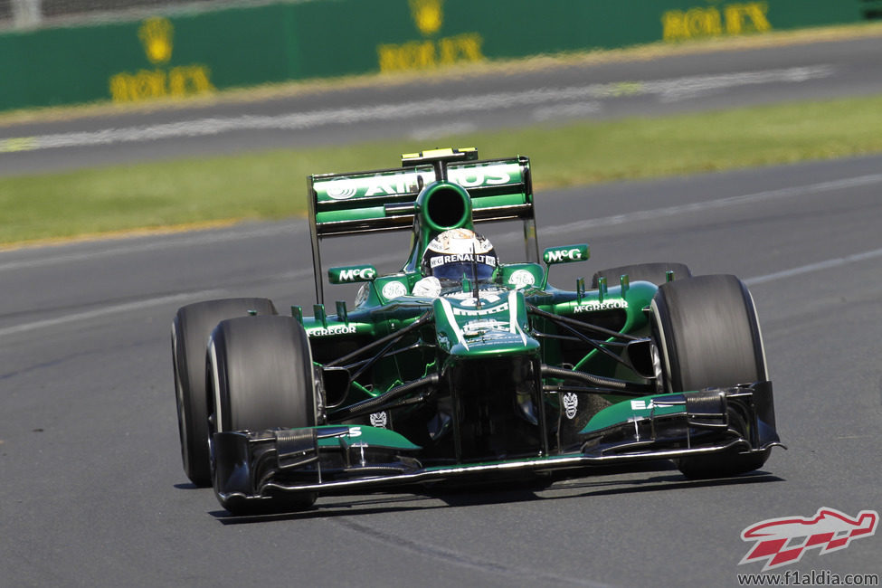 Giedo van der Garde debuta en su primer fin de semana de Gran Premio como piloto titular