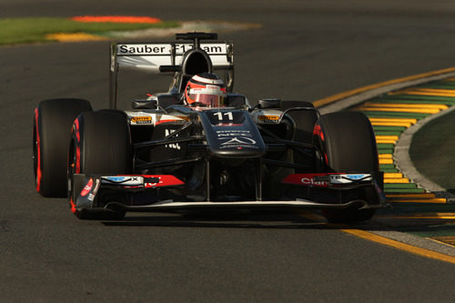 Nico Hülkenberg en los segundos libres