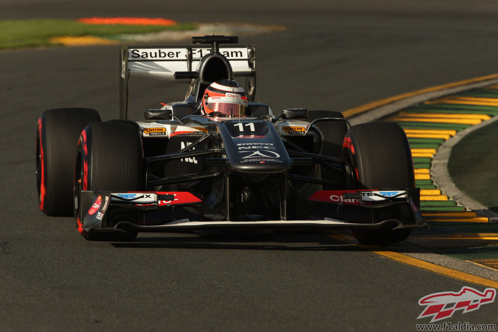 Nico Hülkenberg en los segundos libres