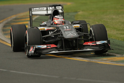 Nico Hülkenberg disputa los Libres 3 del GP de Australia 2013