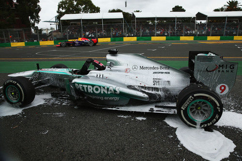 Problemas para Nico Rosberg