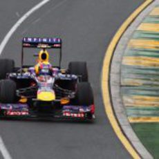 Mark Webber tuvo un ritmo irregular en Australia