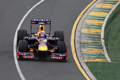 Mark Webber tuvo un ritmo irregular en Australia
