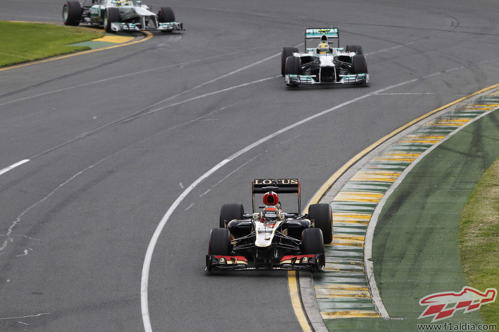 Kimi Räikkönen exprimió el ritmo del E21 en Melbourne