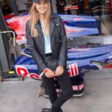 Isabelle Cornish en el Gran Premio de Australia